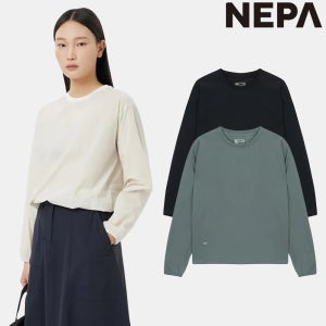 네파 티셔츠 냉감 쿨 라운드 기능성 여자 여름 긴팔 티셔츠