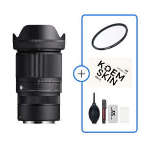 시그마 C 16-300 렌즈 스킨 후지 마운트 (코엠스킨+UV필터+청소키트)