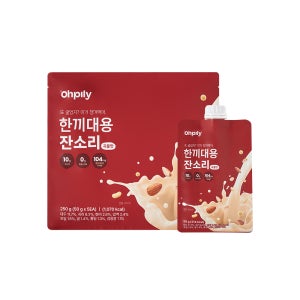 오필리 한끼대용 잔소리 단백질 쉐이크 파우치 (1팩) 곡물맛 아침식사대용