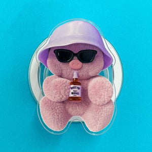 아크릴 맥세이프 그립 톡홀더 스마트톡 핸드폰 거치대 Honey피그