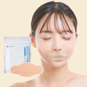 입벌림 방지 밴드 90매 입막음 테이프 코 호흡 굿잠 수면밴드 립형