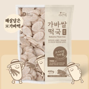 [인덕식품] 건강한 쌀, 가바 떡국떡 400 g