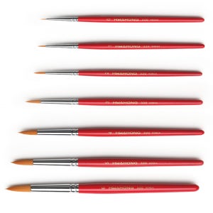 화홍 세필붓 320 낱개 수채화 페이스페인팅 둥근붓