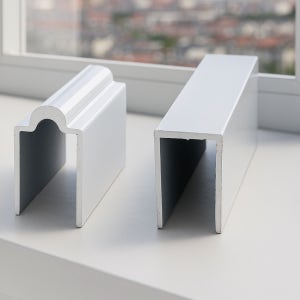 샷시 보수용 평레일 홈레일 교체 셀프 창틀 수리 부품 창문 보수 레일 800mm~