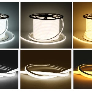 퍼스트 LED 사각 네온플렉스 줄조명 12MM 50M 전구색