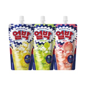동아 얼박 얼음박카스 오리지날4+복숭아3+샤인머스캣3 210ml 10개입