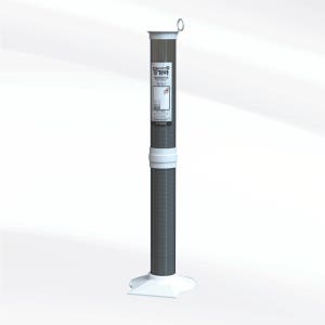 조립형 당겨바 종이컵 수거함 블랙