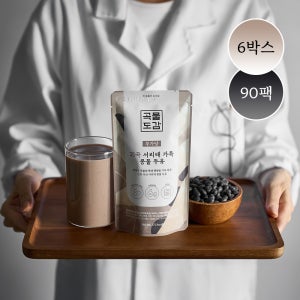 곡물도감 국산 무가당 21곡 서리태 가득 콩물두유 180ml, 90개