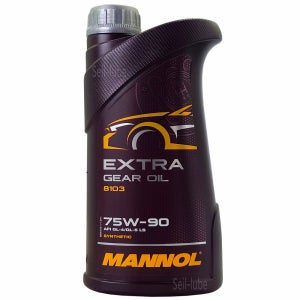 마놀 엑스트라 기어 오일 8103 75W90 1L 1개 장수명 합성 기어유 GL-4/GL-5 LS 수동 미션 및 LSD 액슬 MAN 342 스카니아 STO 1:0 리뉴얼 신제품