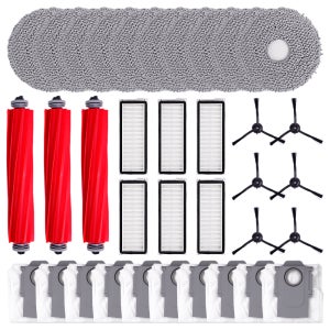 호환 로보락 Q REVO Pro 소모품 부품 교체 더스트백 필터 브러쉬 1년 리필set