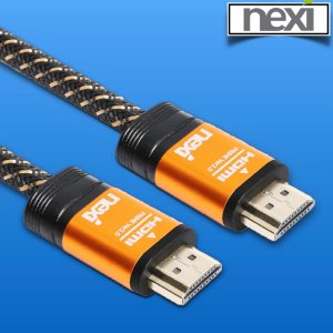 넥시 HDMI V2.0 골드 프라임 케이블 4K 모니터 노트북 연결 선 1.5m, 1개