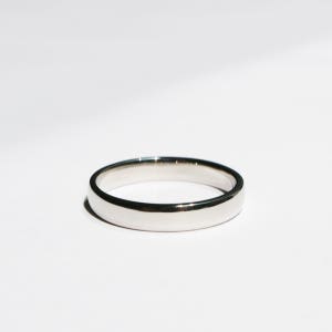 Pt950 플래티넘 데일리 컴포트핏 편안한 백금 반지 3mm