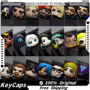 발로란트 기계식 키보드 커스텀 포인트 키캡