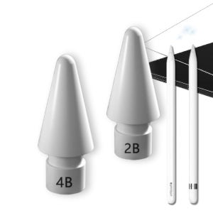 애플펜슬 펜촉 팁 교체 프로 2세대 1세대 호환 무소음 논슬립 4B