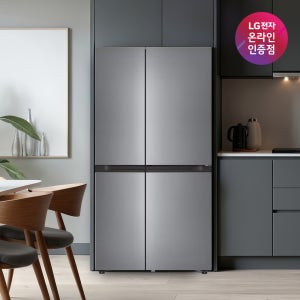 LG 디오스 AI 오브제컬렉션 양문형 2도어 냉장고 S836P022 832L