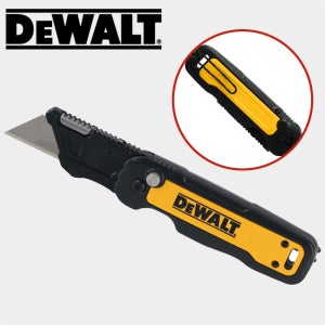 디월트 접이식 칼 유틸리티 다용도 커터칼 작업용 캠핑용 목공 박스 커터 DWHT10991