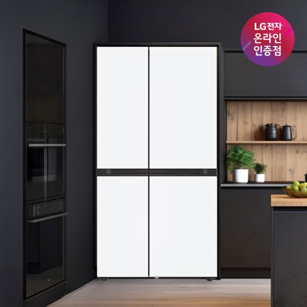 LG 디오스 AI 오브제컬렉션 양문형 2도어 냉장고 S836MQQ012 832L