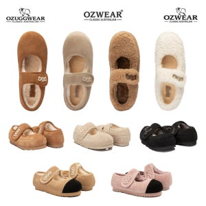 호주 오즈웨어 메리제인 어그 자수 로고 단화 플랫폼 키즈 성인 OB970 OB1000