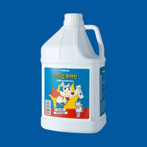펫디랩 퓨어핏 4L 1개 강아지 고양이 살균 탈취제 반려동물 배변패드