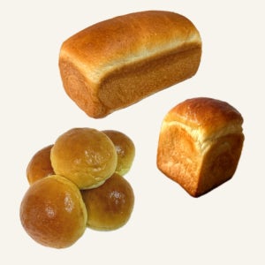 돌아기빵 쌀 우유 식빵 모닝빵 5개 세트 아기 빵 간식