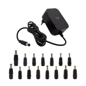 HDTOP DC 12V 3A 어댑터 블랙 1.5M 15종 젠더 HT-AD193