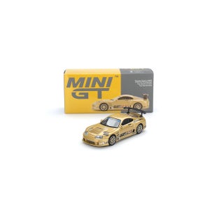 MINI GT 961 도요타 수프라 탑시크릿 골드 우핸들 64스케일 다이캐스트 자동차 미니지티