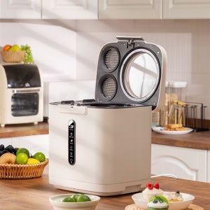 Homall 음식물처리기 분쇄기 건조기 가정용 주방 쓰레기처리 오픈형 자동세척가능 3.8L