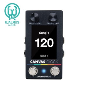 Walrus Audio Canvas Clock 월러스 오디오 페달보드 템포 싱크 디바이스