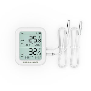 LN2 TANK 극저온 온도관리 외장센서 1개 포함 블루투스 온습도 데이터로거