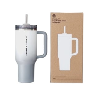 스타벅스 SS 스탠리 그레이 켄처 텀블러 1183ml 대량 소량 레이저 인쇄 각인 선물