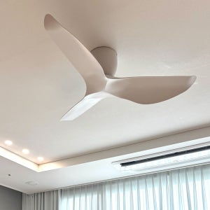 88에어 프리미엄 실링팬 136cm(52인치) 저소음 거실 안방 실링팬 설치 화이트