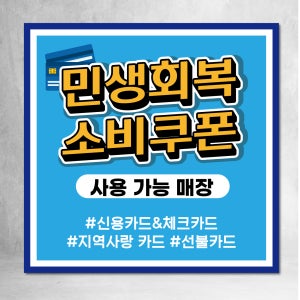 민생회원소비쿠폰 현수막 민생회복지원금 국가지원금 플랜카드 출력 E001 60X60cm