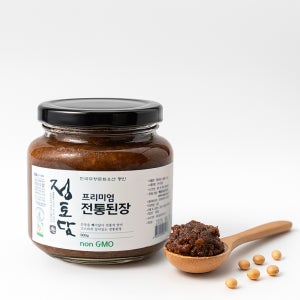 정토담 2년숙성 국산콩 재래식 전통 된장 한식 된장 900g