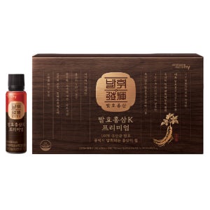 발휘 발효홍삼 K 프리미엄샷 50ml 30개입 한국야쿠르트hy 유산균발효