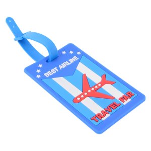 여행용 캐리어 분실방지 PVC 네임태그 6.5x10.5cm 캐리어네임택
