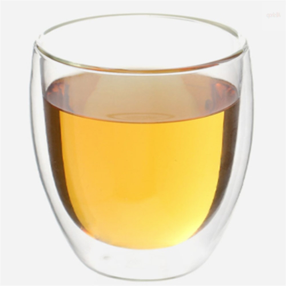 아이템핫딜2 홈카페유리컵 러브굿 이중 유리컵350ml