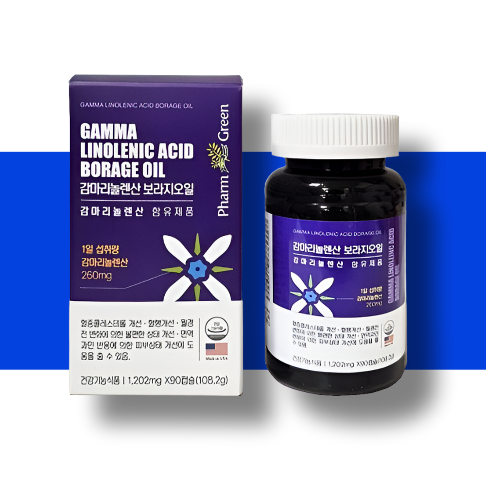 영양제 PMS 생리전증후근 보라지유 감마리놀레산 약3개월