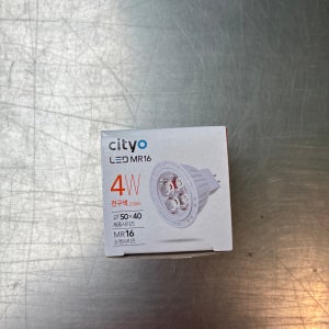 씨티오 LED MR16 4W 전구색 2700K