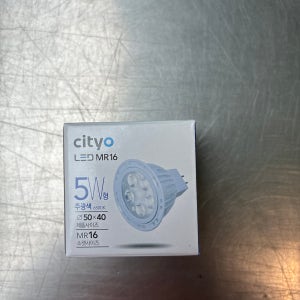 씨티오 LED MR16 5W 주광색 6500K