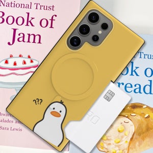 맥세이프 카드 지갑 케이스 2장 수납 범퍼 믹스웨이 오리읭덕, 갤럭시S23울트라(S918)