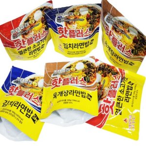 한국 군대 전투식량 해외여행 차박 간편 식사 등산 비상 야전 식량 간편식 도시락 6팩