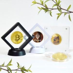 비트코인 기념 주화 동전 모형
