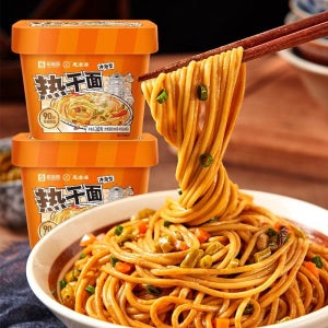 Wuhan 러깐맨 특색 비빔 국수 아침 저녁 식사 대용 요리 밀키트