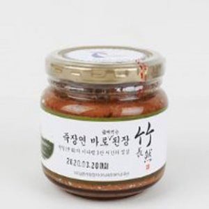 전통 프리미엄 죽장연 바로 끓여 먹는 된장 500g