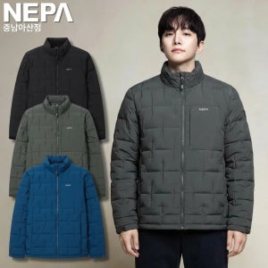 네파 이준호 패딩 숏기장 남성 아웃도어 데일리 무봉제 보온 경량 숏패딩