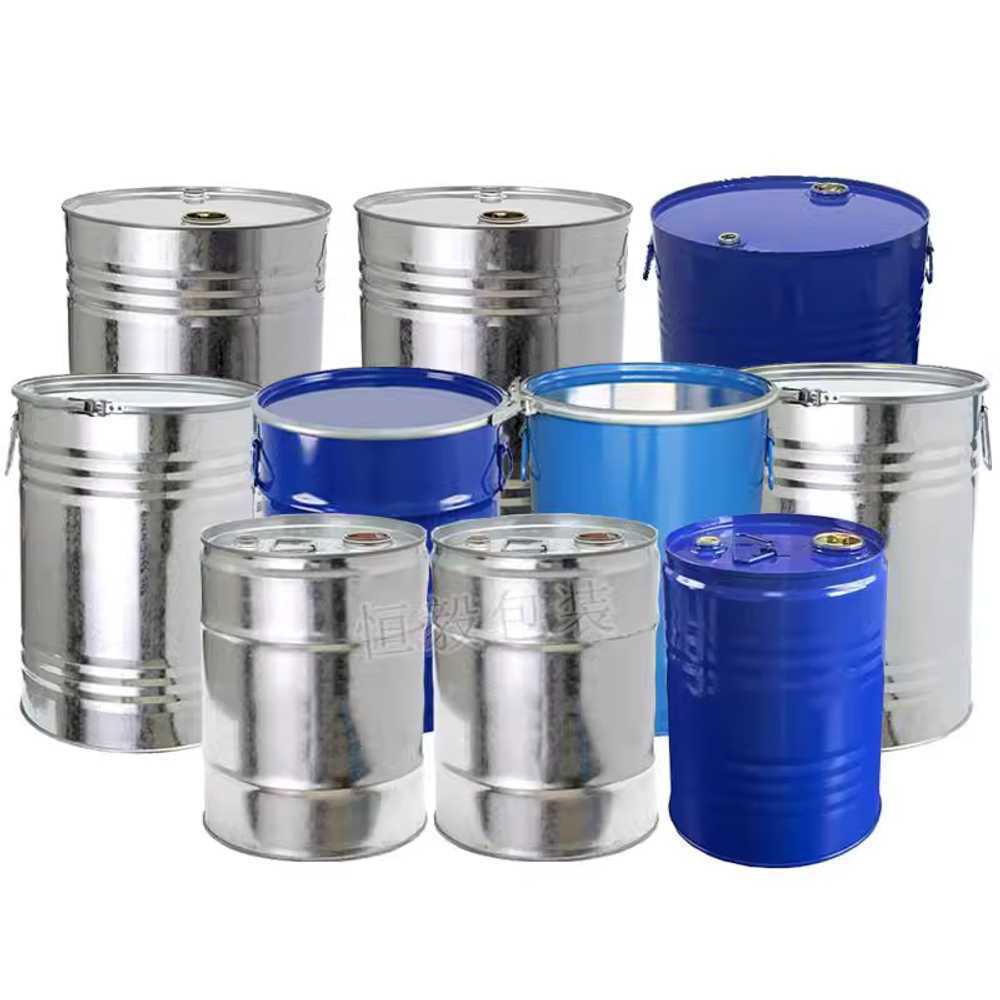 드럼통 100리터 폐기물 철드럼통 소각 밀폐 산업용 드럼 개구형 리터 통 20L 20L 양철통