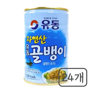 유동 골뱅이 자연산 400g, 24개