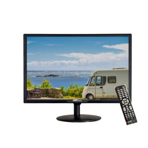 저스트인테크 JIT200TV 모텔고시원 CCTV용 20인치모니터 TV 스피커 리모콘