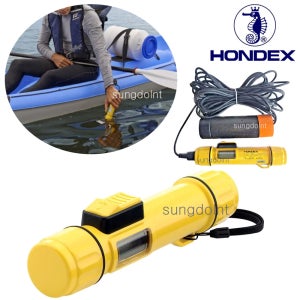 hondex 휴대용 수심측정기 (최대 80m) 일본산 용도/해양다이빙 소형보트 낚시 카약
