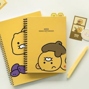 카카오프렌즈 춘식이 PP 인덱스 스프링노트